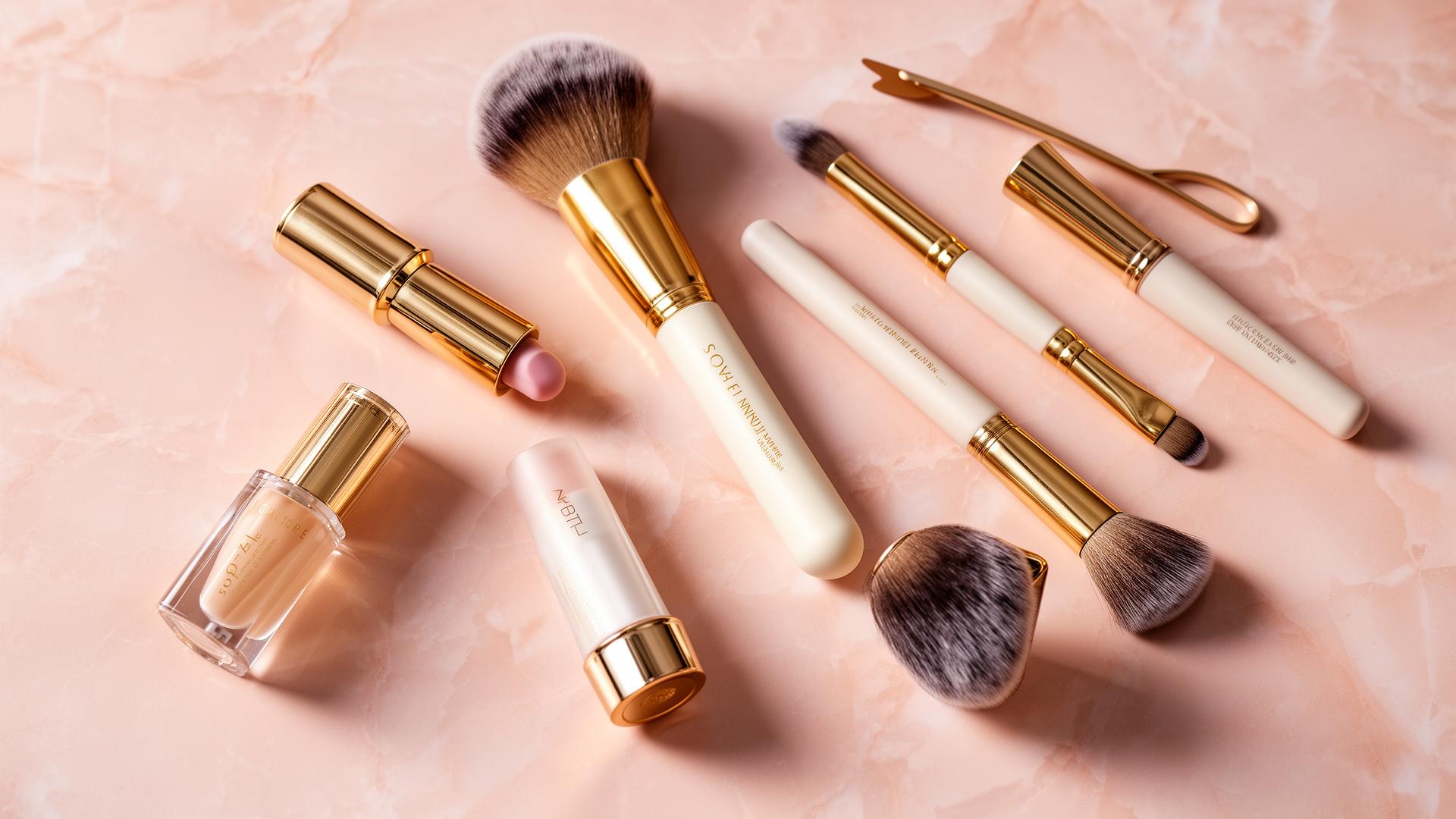 Premium beauty tools and makeup brushes